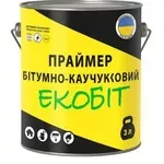 Праймер бітумно-каучуковий ЕКОБІТ вiдро 3 л / 2.5 кг 