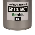 Мастика праймер битумный ЕКОБИТ ДСТУ Б В.2.7-108-2001 ведро 3, 0 л