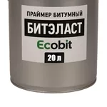 Мастика праймер битумный ЕКОБИТ ДСТУ Б В.2.7-108-2001 ведро 20 л