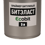 Праймер битумный ЭКОБИТ ведро 3, 0 л ДСТУ Б В.2.7-108-2001