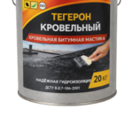 Тегерон Кровельный Ecobit ведро 20, 0 кг - кровельная битумная мастика 