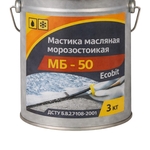 Мастика масляная морозостойкая МБ - 50 Ecobit ведро 3, 0 кг