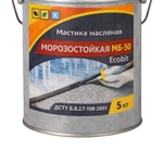 Мастика масляная морозостойкая МБ - 50 Ecobit ведро 5, 0 кг 