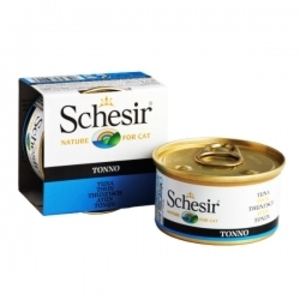 Schesir ТУНЕЦ (Tuna) влажный корм консервы для кошек