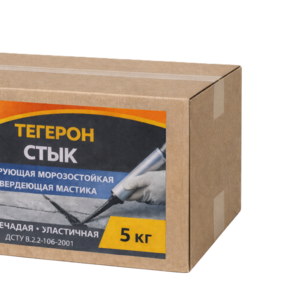 Тегерон Стык Экобит ящик 5 кг герметизирующая морозостойкая мастика