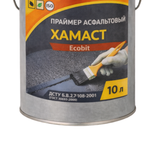 Праймер асфальтовый ХАМАСТ ЭКОБИТ ведро 10, 0 л ДСТУ Б.В.2.7-108-2001