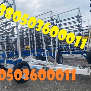 Шлейфово-зубова борона БШЗ-15 (15 м,  реальні фото)