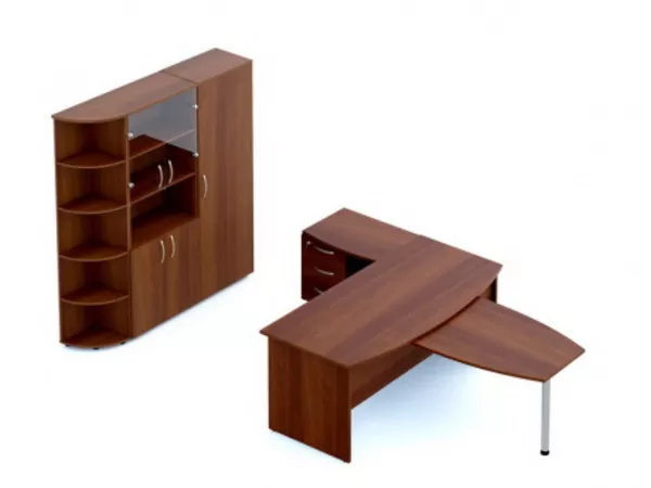 Офисная мебель на заказ любой сложности из ДСП и МДФ  5