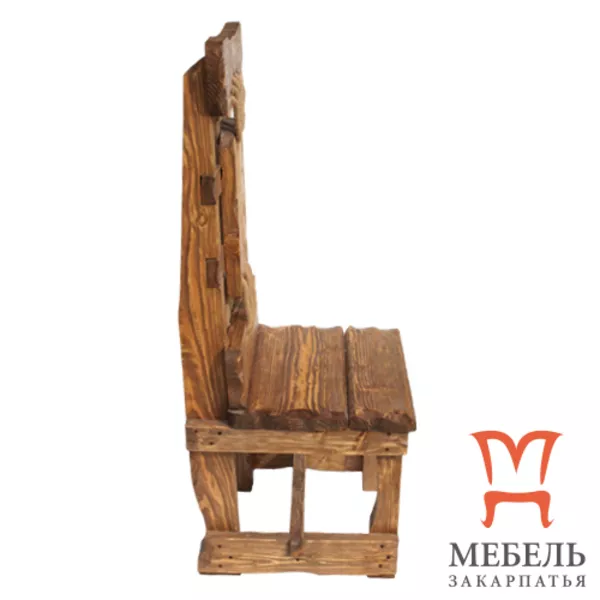 Деревянные кресла под старину,  Стул Богатырь 3