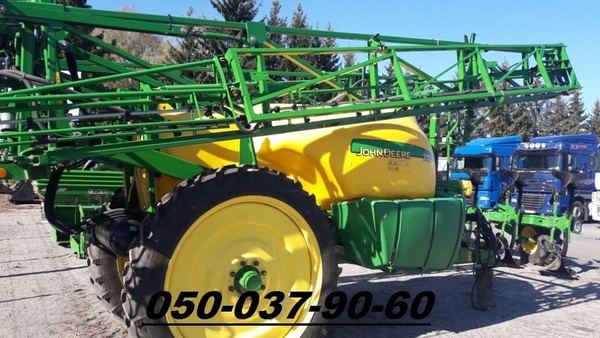 Прицепной опрыскиватель John Deere 732(Новый 2013г) Бак: полиэтиленовы 2