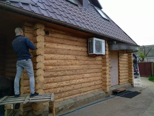 Ремонт и реставрация,  деревянных домов и бань.  3