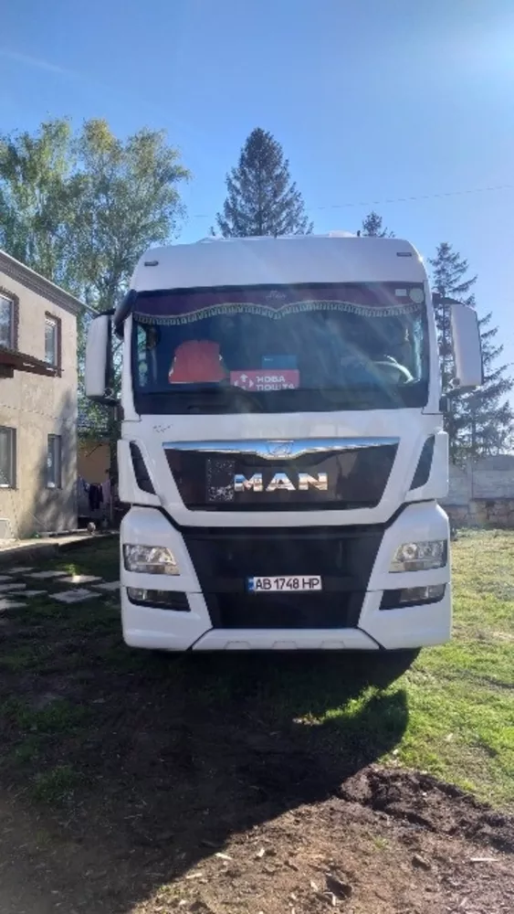 Man Tgx 8.480 з прицепом + робота по маршрутам 2