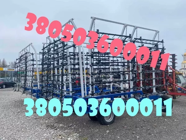 Продам шлейфову зубову борону БШЗ-15