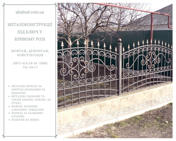 Металоконструкції під ключ у Кривому Розі 3