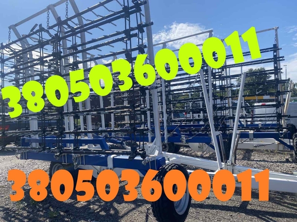 Зубово-шлейфова борона БШЗ-11 (фото реал)