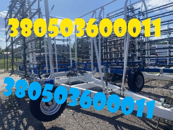 Шлейфова зубова борона БШЗ-11 нова, фото реал