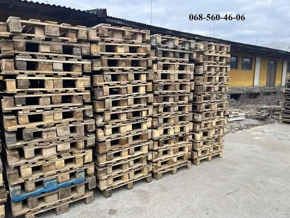 Продам дерев'яні піддони бу,  палети 1, 2, 3, 4 сортів в Дніпрі. 