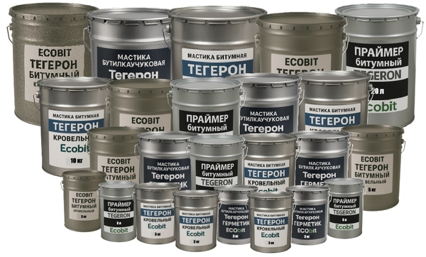 Мастика ТЕГЕРОН Ecobit ДСТУ Б В.2.7-108-2001 ( ГОСТ 30693-2000 )  2