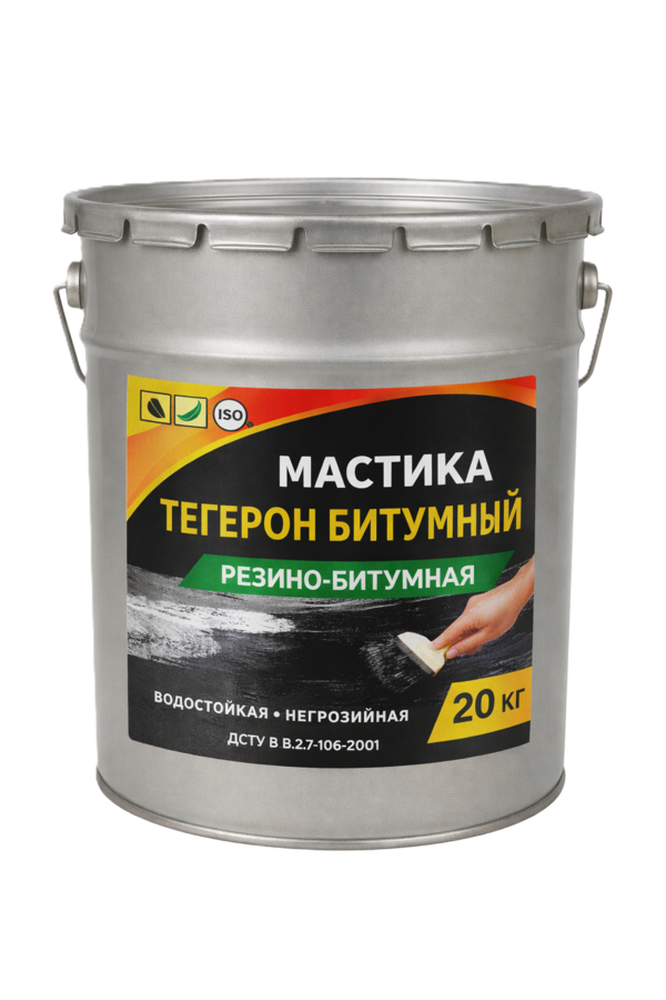 Мастика ТЕГЕРОН Ecobit ДСТУ Б В.2.7-108-2001 ( ГОСТ 30693-2000 )  3