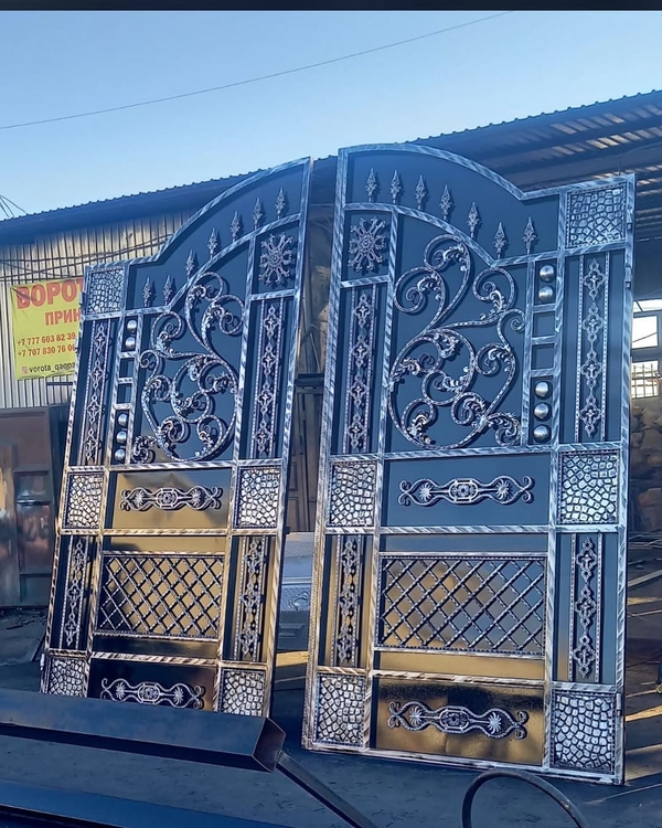 Металлические ворота в Кривом Роге 3