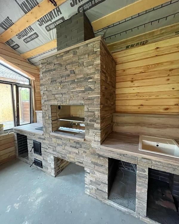 Барбекю Кривой Рог построить печник 2