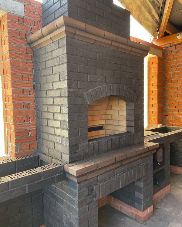 Барбекю Кривой Рог построить печник 5