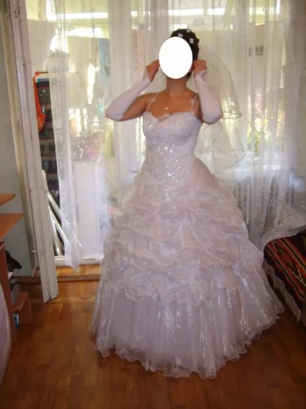 Продам белое свадебное платье 