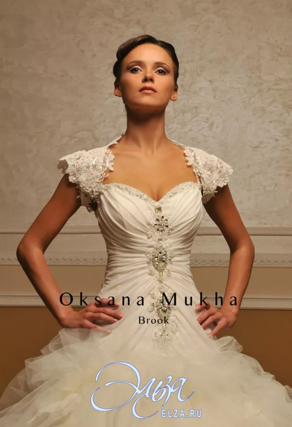 Продам свадебное платье б/у Оксаны Мухи - Брук