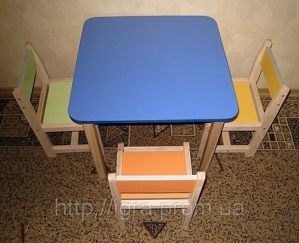 Производство детских стульев,  столов и любой мебели для детских садов 2