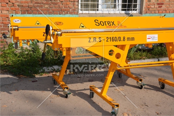 Станок для гибки металла Sorex ZRS – 2160/0, 8 2