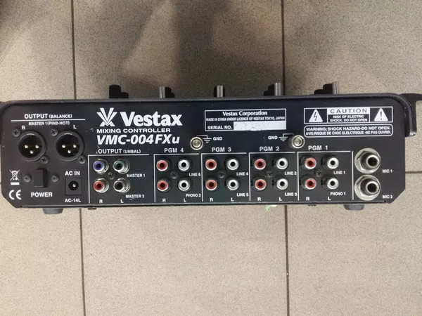 Пульт Vestax VMC 004 Fxu BLK DJ 3