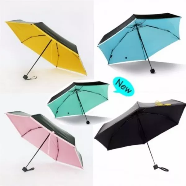 РАСПРОДАЖА! Продам новый компактный мини Зонт - Mini Pocket Umbrella  2