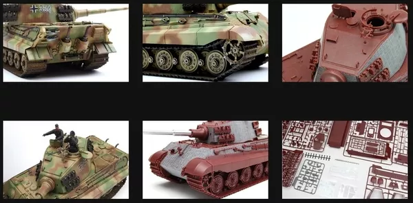 Сборные модели танков,  самолетов,  кораблей Best Models 2
